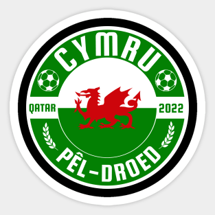 Cymru Football Sticker